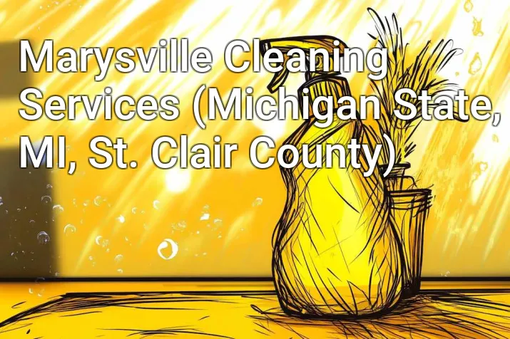 Marysville Cleaning Services (Michigan State, MI, St. Clair County)