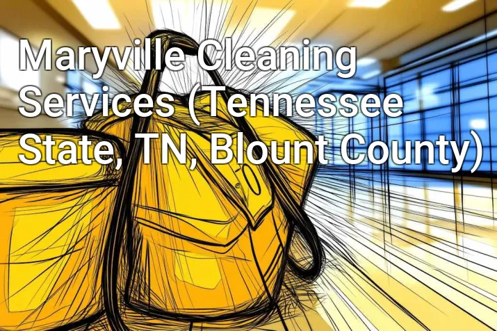 Maryville Cleaning Services (Tennessee State, TN, Blount County)