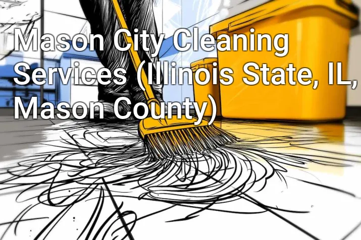 Mason City Cleaning Services (Illinois State, IL, Mason County)