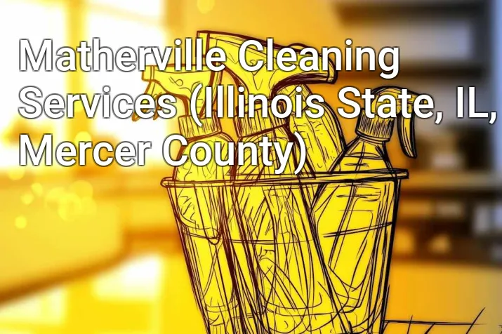 Matherville Cleaning Services (Illinois State, IL, Mercer County)