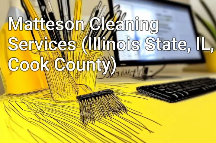 Matteson Cleaning Services (Illinois State, IL, Cook County)