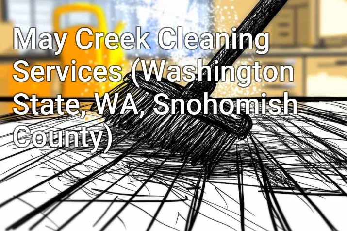 May Creek Cleaning Services (Washington State, WA, Snohomish County)