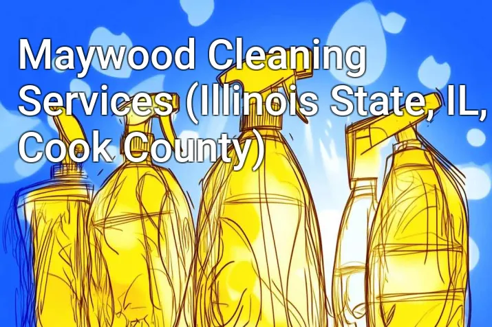 Maywood Cleaning Services (Illinois State, IL, Cook County)