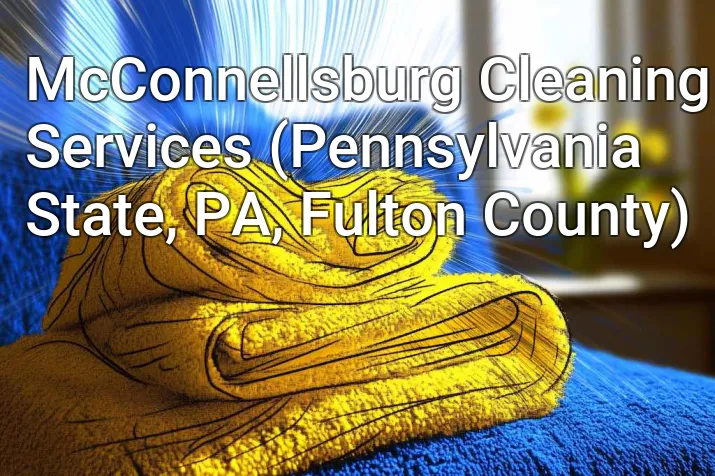 McConnellsburg Cleaning Services (Pennsylvania State, PA, Fulton County)