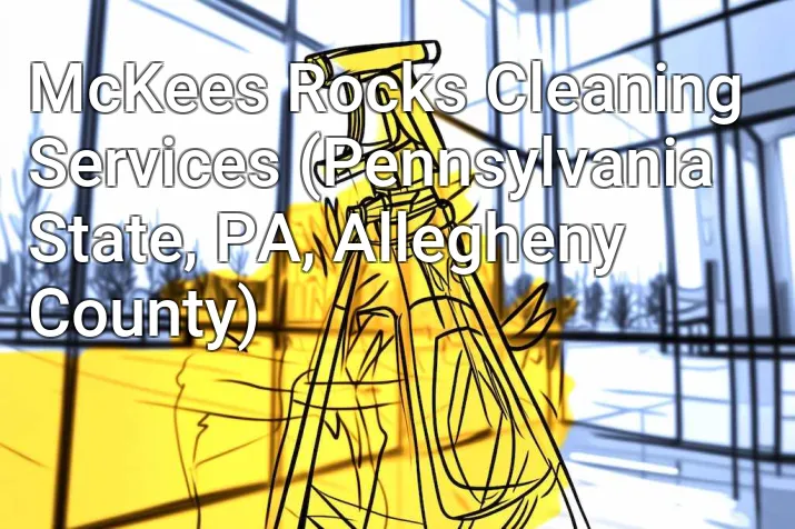 McKees Rocks Cleaning Services (Pennsylvania State, PA, Allegheny County)