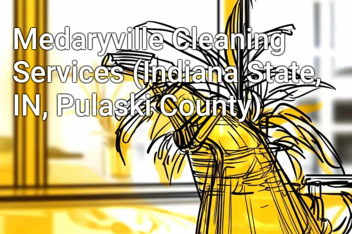 Medaryville Cleaning Services (Indiana State, IN, Pulaski County)