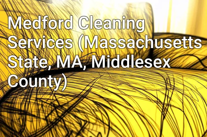 Medford Cleaning Services (Massachusetts State, MA, Middlesex County)