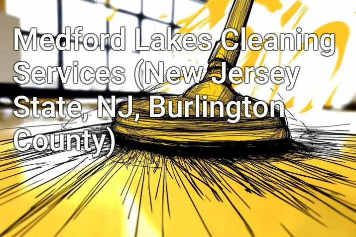 Medford Lakes Cleaning Services (New Jersey State, NJ, Burlington County)