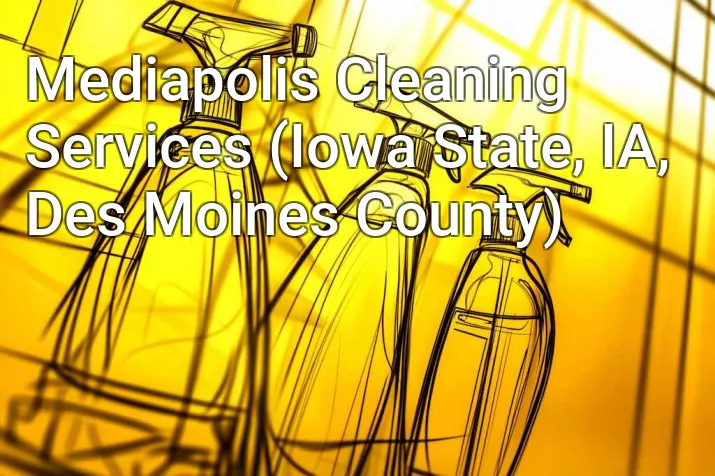 Mediapolis Cleaning Services (Iowa State, IA, Des Moines County)