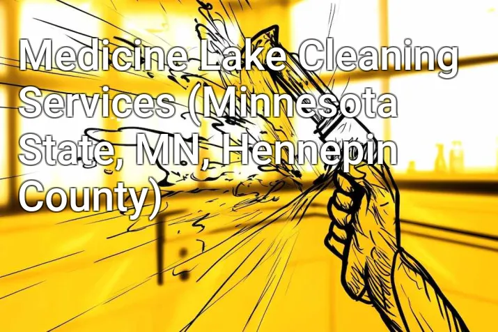 Medicine Lake Cleaning Services (Minnesota State, MN, Hennepin County)