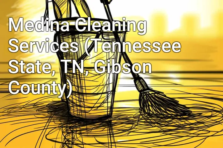 Medina Cleaning Services (Tennessee State, TN, Gibson County)