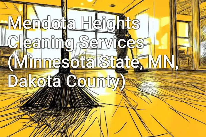 Mendota Heights Cleaning Services (Minnesota State, MN, Dakota County)