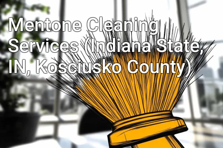 Mentone Cleaning Services (Indiana State, IN, Kosciusko County)