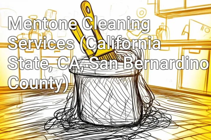 Mentone Cleaning Services (California State, CA, San Bernardino County)