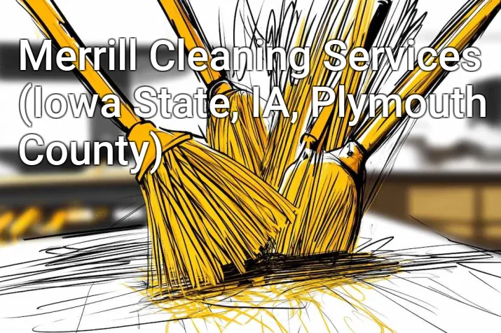 Merrill Cleaning Services (Iowa State, IA, Plymouth County)