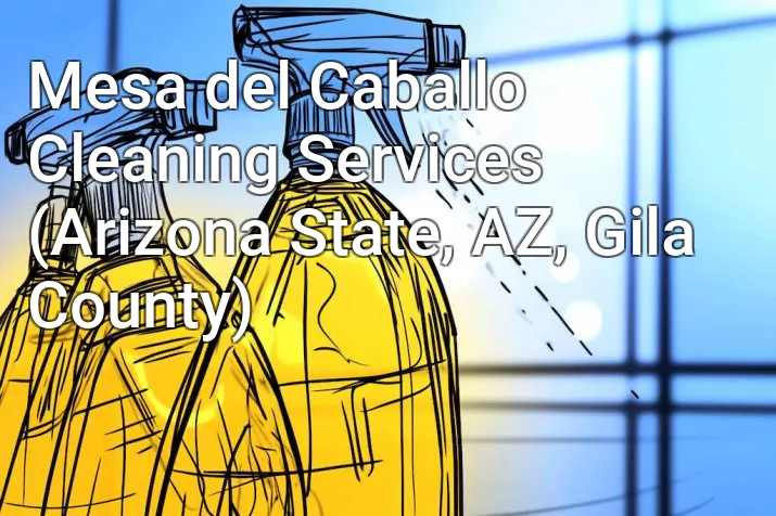 Mesa del Caballo Cleaning Services (Arizona State, AZ, Gila County)
