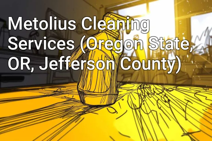 Metolius Cleaning Services (Oregon State, OR, Jefferson County)