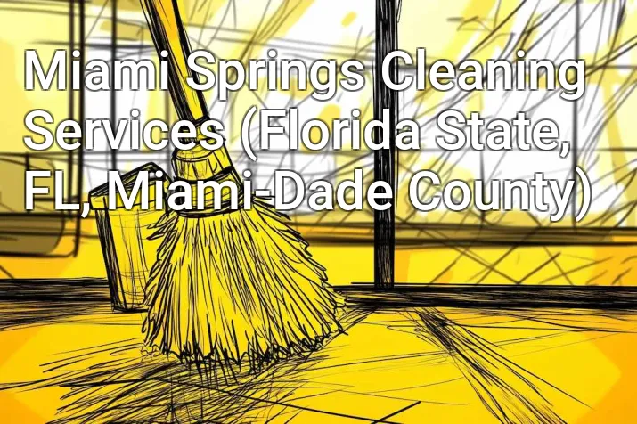 Miami Springs Cleaning Services (Florida State, FL, Miami-Dade County)