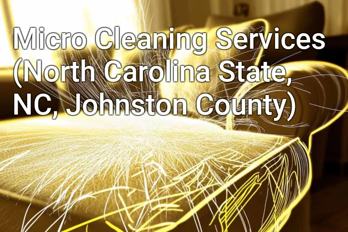 Micro Cleaning Services (North Carolina State, NC, Johnston County)