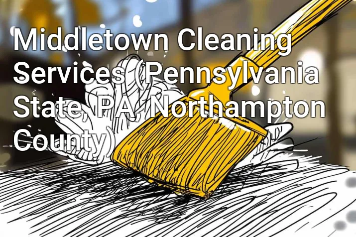 Middletown Cleaning Services (Pennsylvania State, PA, Northampton County)