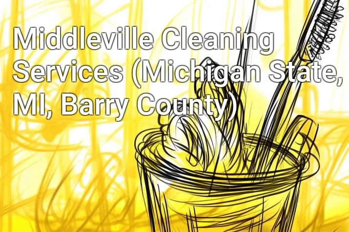 Middleville Cleaning Services (Michigan State, MI, Barry County)