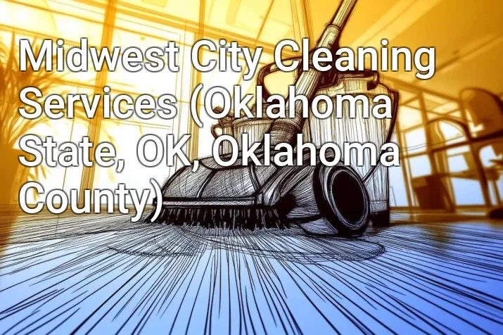 Midwest City Cleaning Services (Oklahoma State, OK, Oklahoma County)