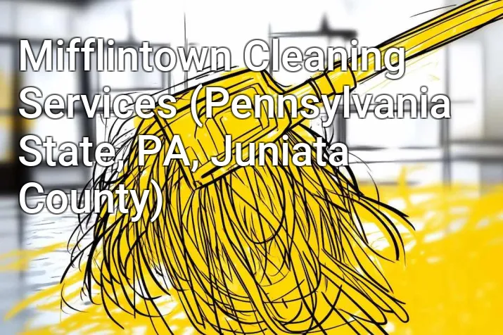 Mifflintown Cleaning Services (Pennsylvania State, PA, Juniata County)