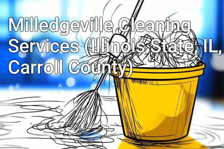 Milledgeville Cleaning Services (Illinois State, IL, Carroll County)