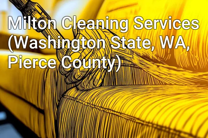 Milton Cleaning Services (Washington State, WA, Pierce County)