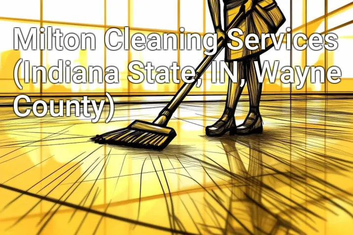 Milton Cleaning Services (Indiana State, IN, Wayne County)