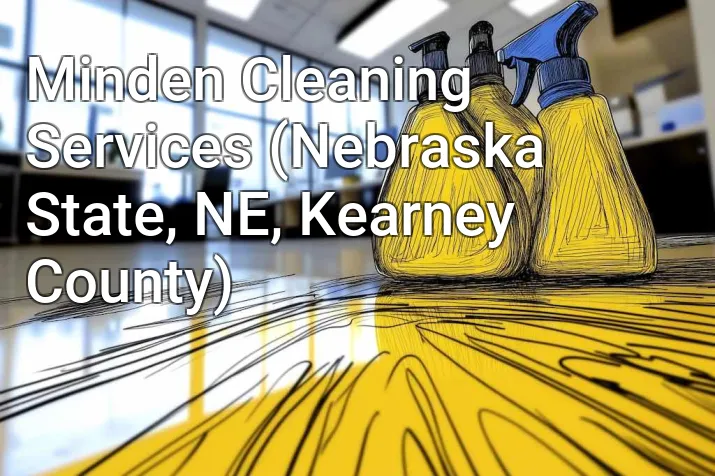 Minden Cleaning Services (Nebraska State, NE, Kearney County)