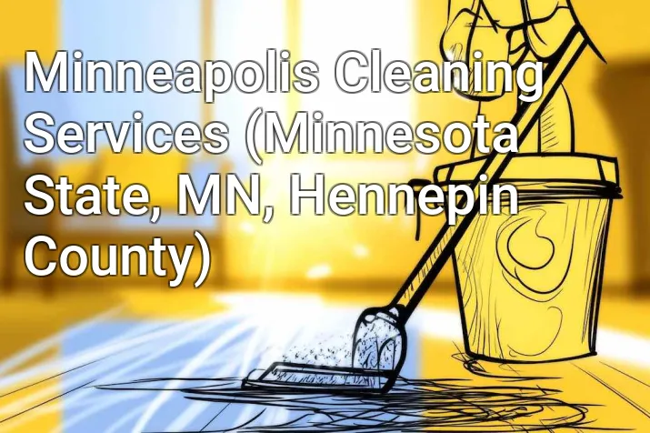 Minneapolis Cleaning Services (Minnesota State, MN, Hennepin County)