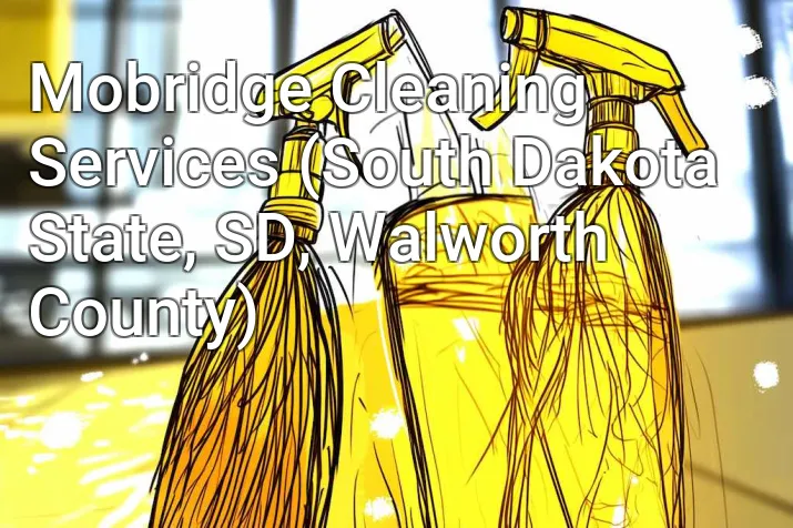 Mobridge Cleaning Services (South Dakota State, SD, Walworth County)