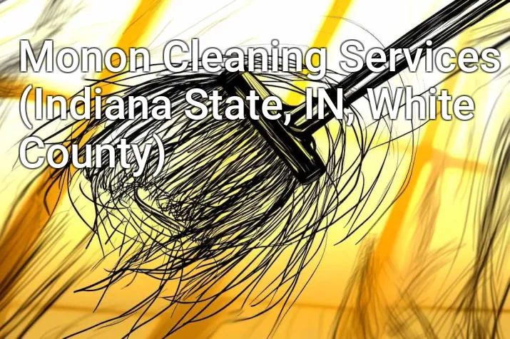 Monon Cleaning Services (Indiana State, IN, White County)