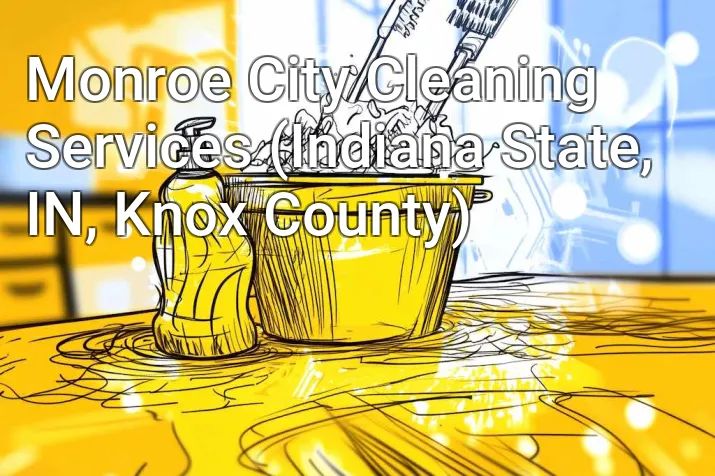 Monroe City Cleaning Services (Indiana State, IN, Knox County)