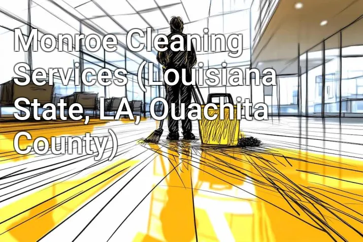 Monroe Cleaning Services (Louisiana State, LA, Ouachita County)