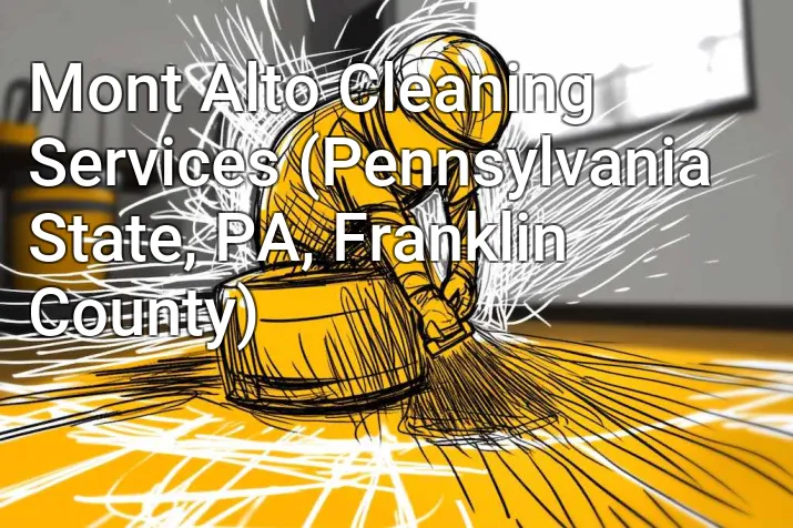 Mont Alto Cleaning Services (Pennsylvania State, PA, Franklin County)