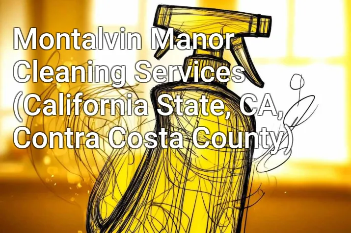 Montalvin Manor Cleaning Services (California State, CA, Contra Costa County)