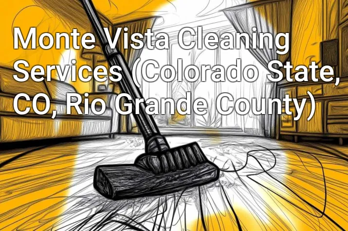 Monte Vista Cleaning Services (Colorado State, CO, Rio Grande County)