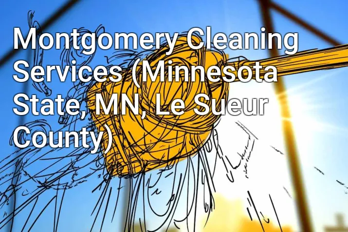Montgomery Cleaning Services (Minnesota State, MN, Le Sueur County)