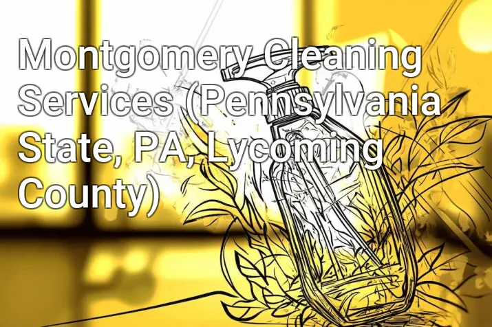 Montgomery Cleaning Services (Pennsylvania State, PA, Lycoming County)
