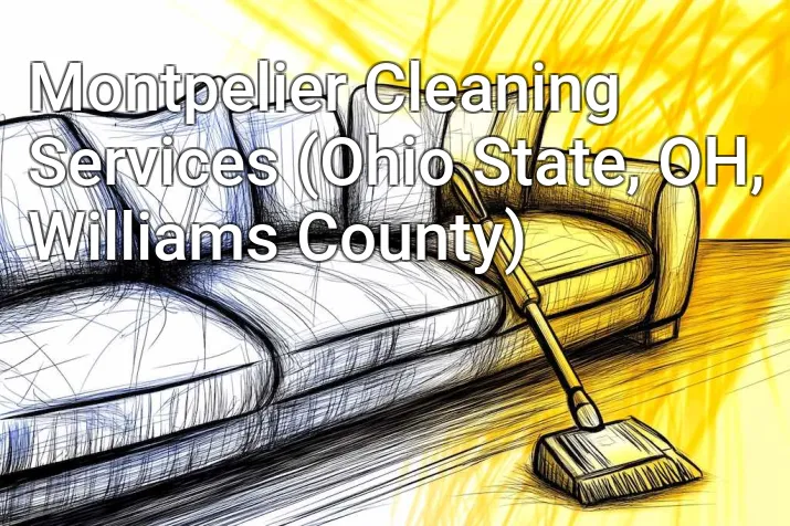 Montpelier Cleaning Services (Ohio State, OH, Williams County)