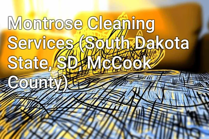 Montrose Cleaning Services (South Dakota State, SD, McCook County)