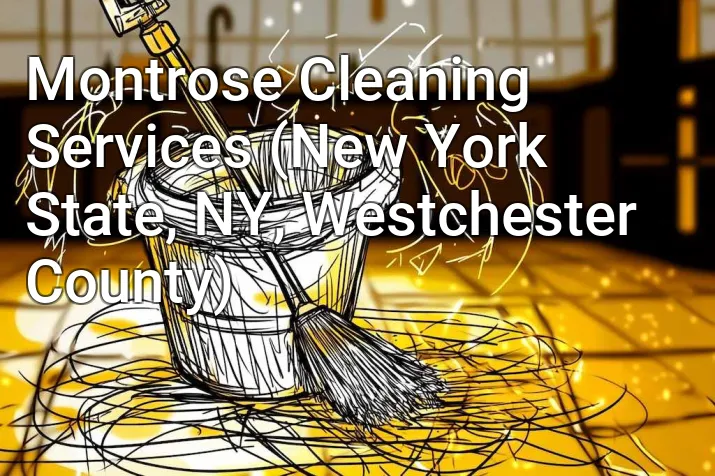 Montrose Cleaning Services (New York State, NY, Westchester County)