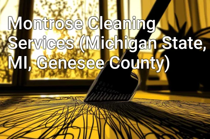 Montrose Cleaning Services (Michigan State, MI, Genesee County)