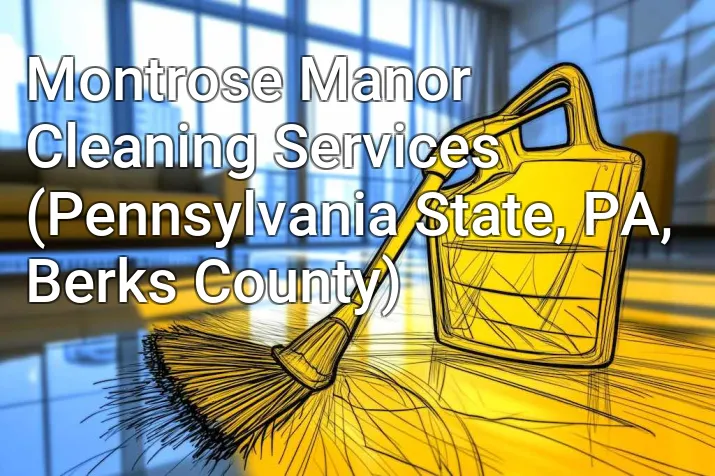 Montrose Manor Cleaning Services (Pennsylvania State, PA, Berks County)