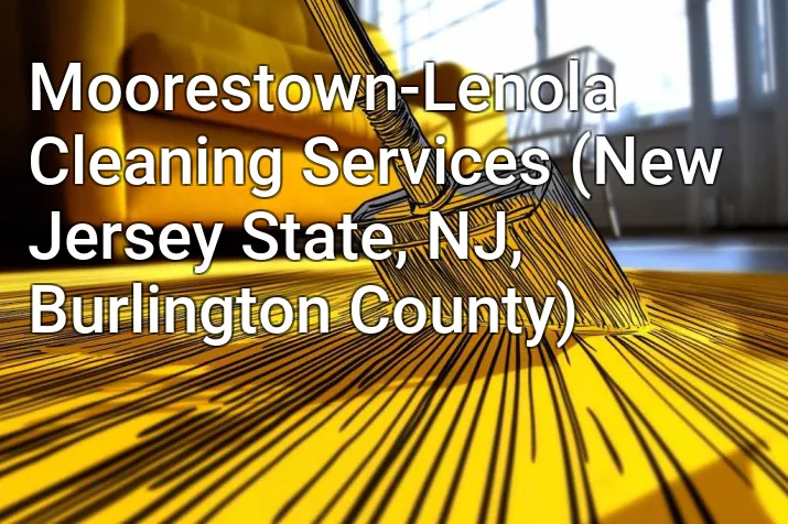 Moorestown-Lenola Cleaning Services (New Jersey State, NJ, Burlington County)