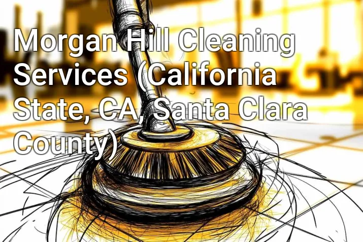 Morgan Hill Cleaning Services (California State, CA, Santa Clara County)