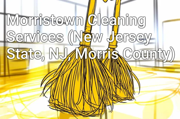 Morristown Cleaning Services (New Jersey State, NJ, Morris County)