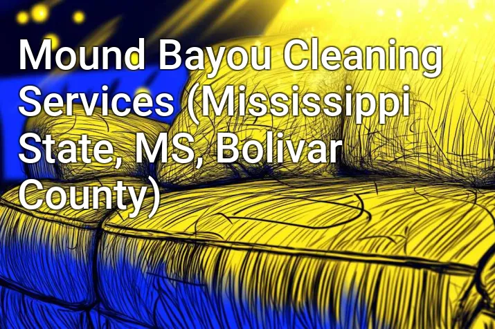 Mound Bayou Cleaning Services (Mississippi State, MS, Bolivar County)